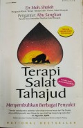 Terapi Salat Tahajud : Menyembuhkan Berbagai Penyakit