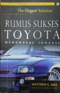 Rumus Sukses Toyota Menguasai Inovasi